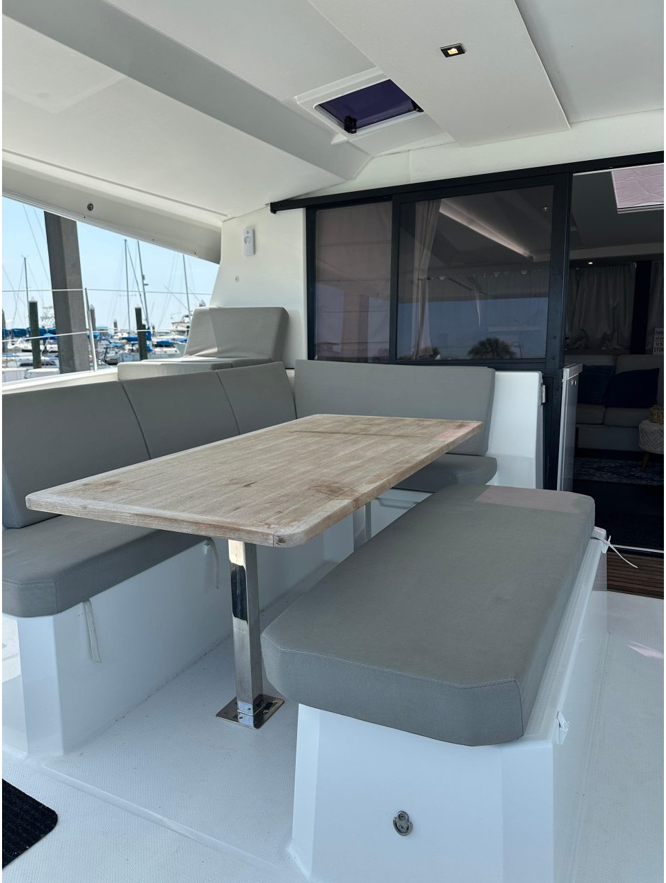 cockpit, FP 42 Astrea, catamaran for sale