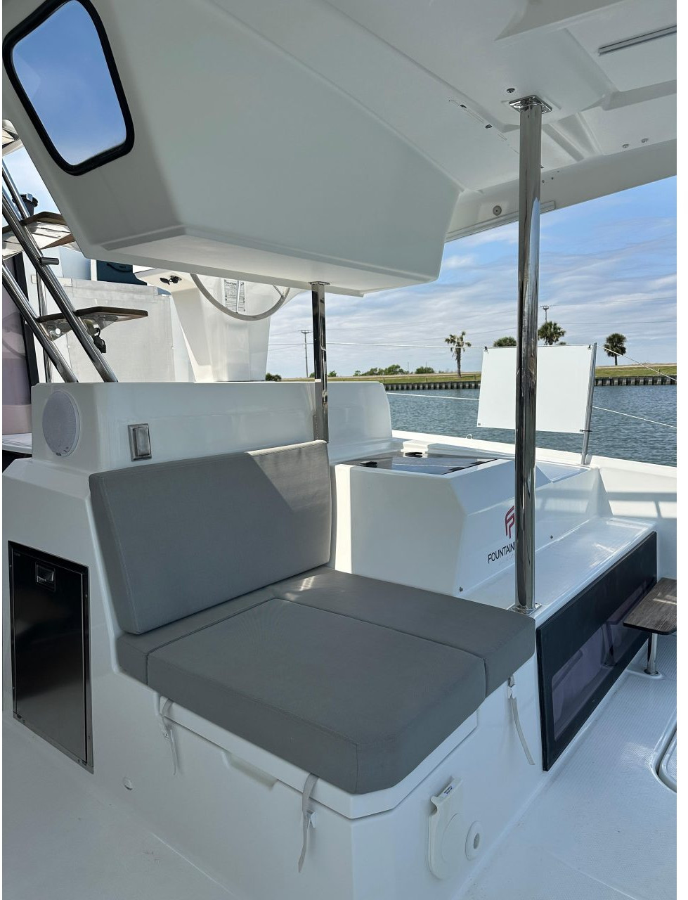 cockpit, FP 42 Astrea, catamaran for sale