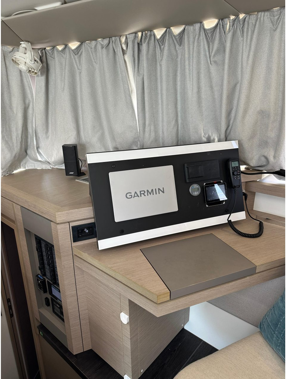 navigation station, FP 42 Astrea, catamaran for sale