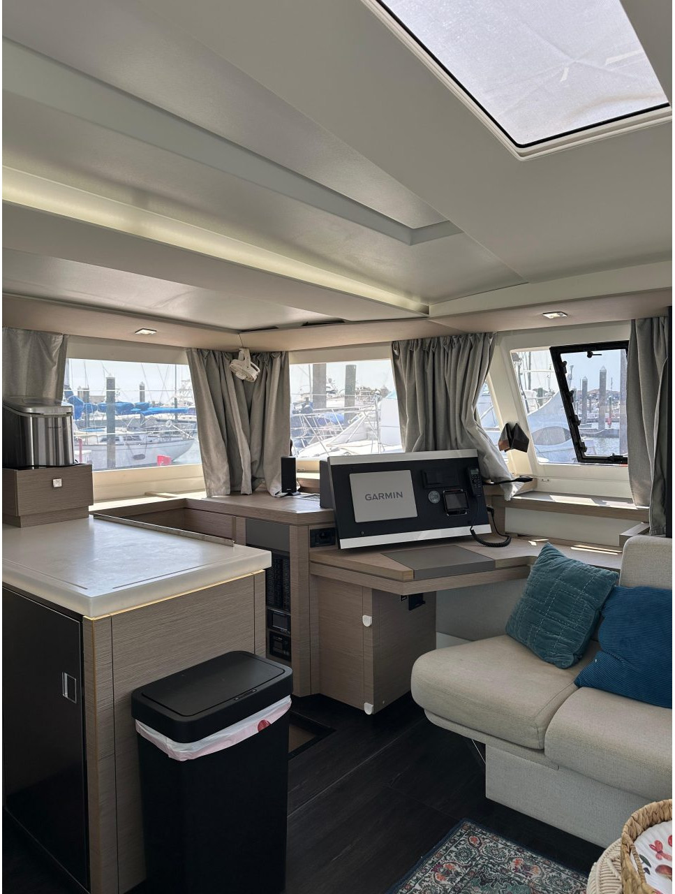 navigation station, FP 42 Astrea, catamaran for sale