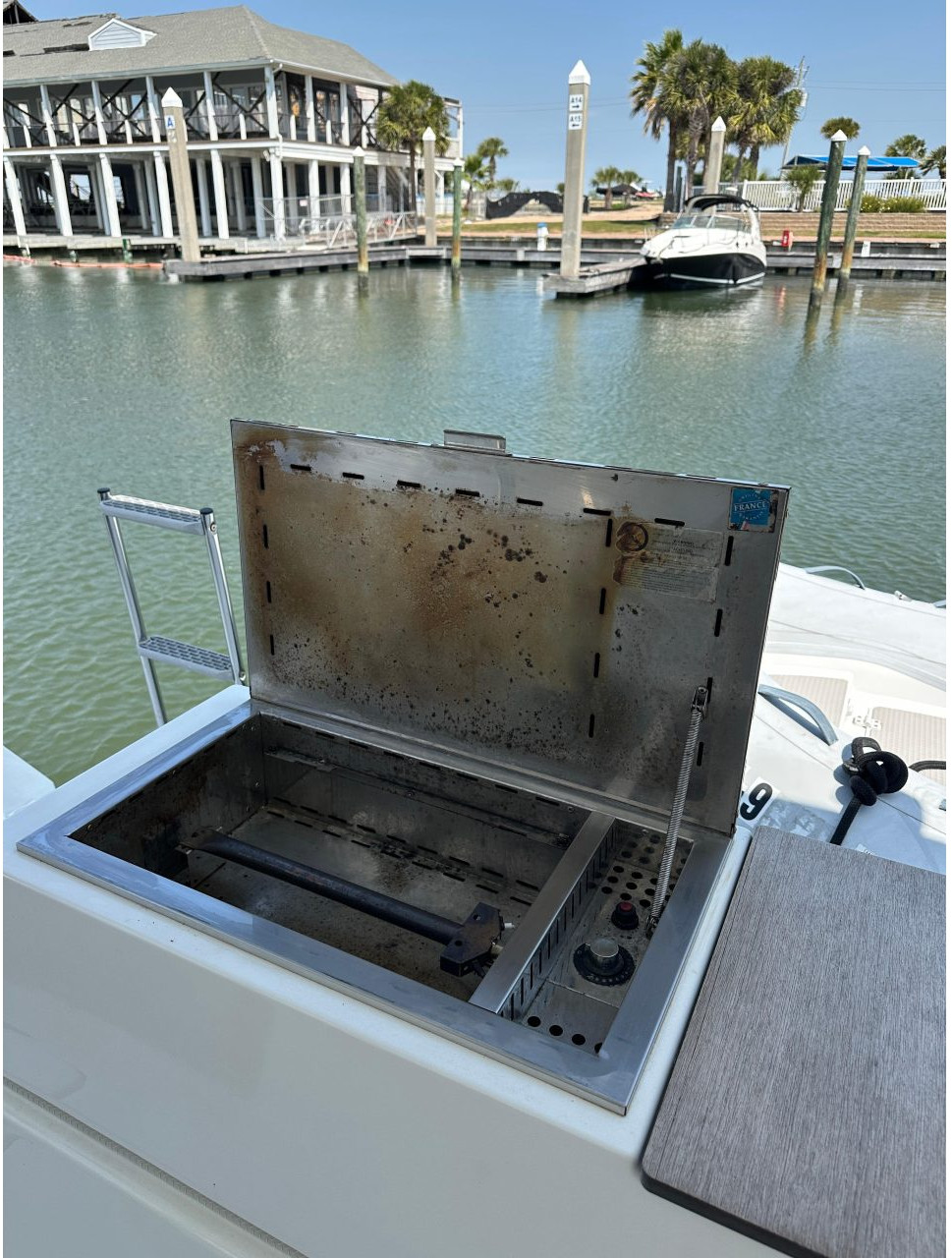 deck, FP 42 Astrea, catamaran for sale