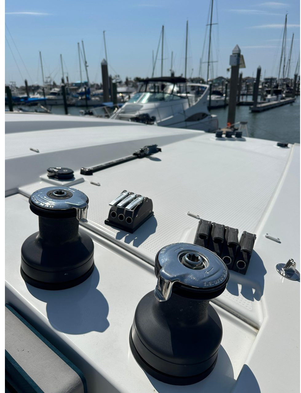 deck, FP 42 Astrea, catamaran for sale