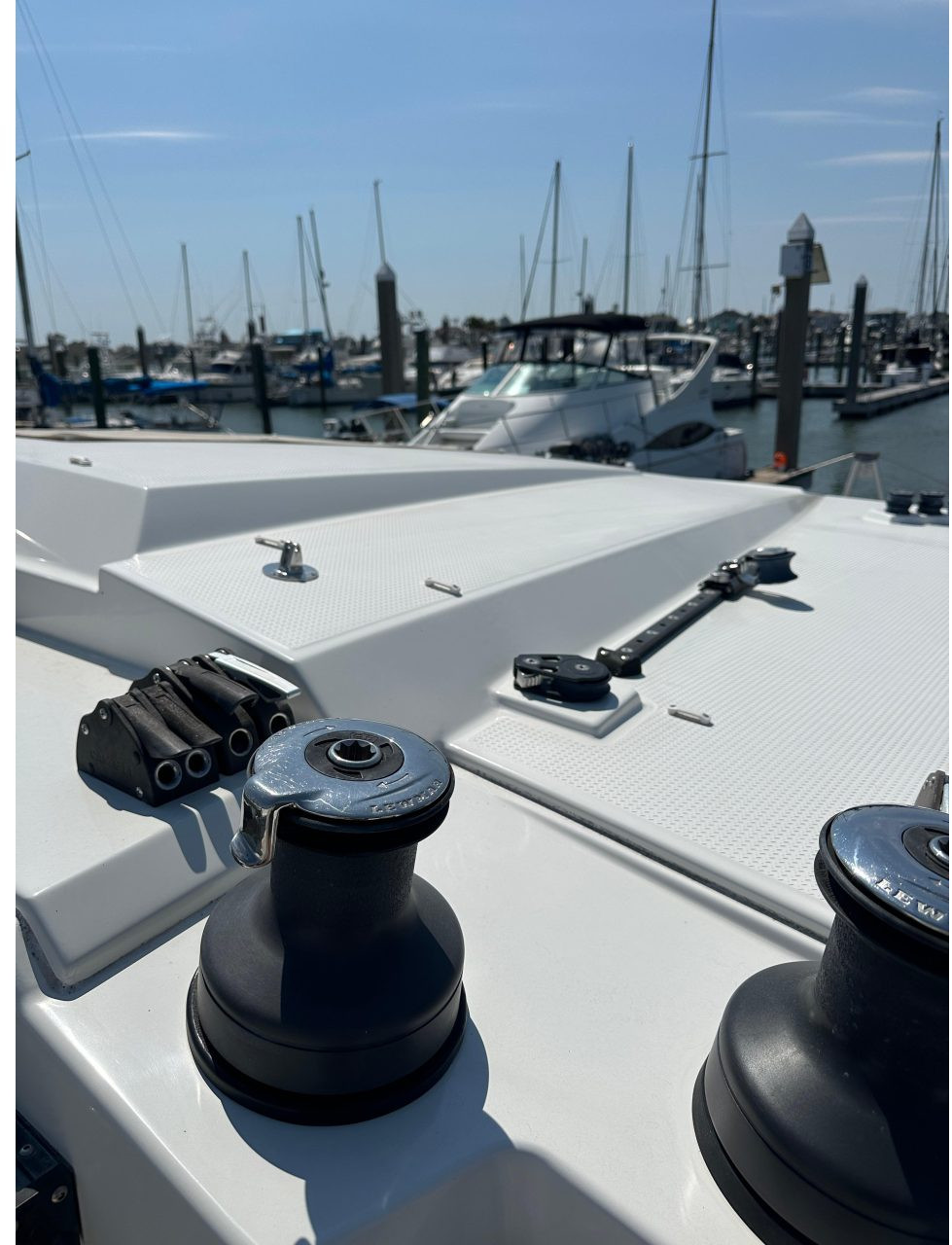 deck, FP 42 Astrea, catamaran for sale