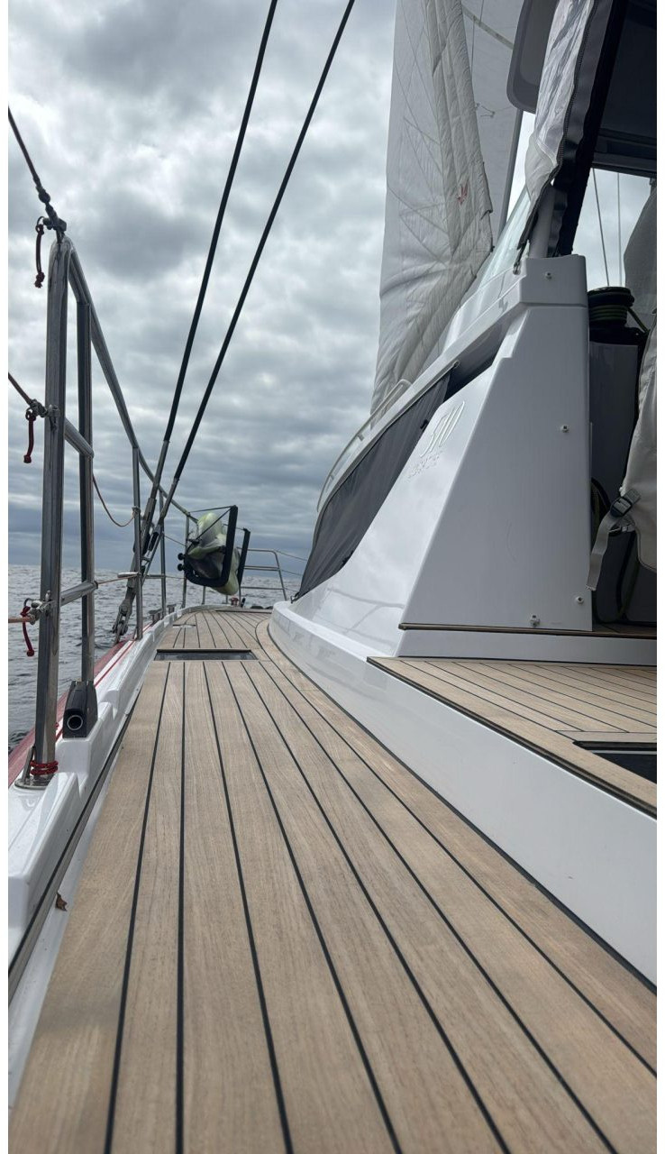 deck, Privilege 510, catamaran for sale
