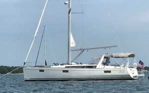 exterior, Beneteau 48 Oceanis, sailboat for sale