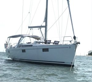 exterior, Beneteau 48 Oceanis, sailboat for sale