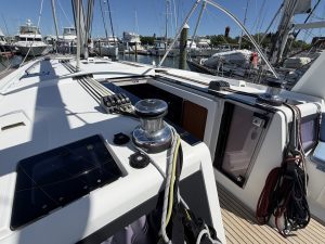 cockpit, Beneteau 48 Oceanis, sailboat for sale