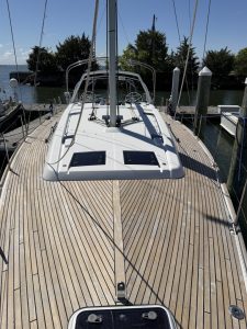 deck, Beneteau 48 Oceanis, sailboat for sale