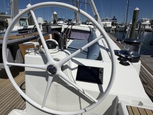helm, Beneteau 48 Oceanis, sailboat for sale