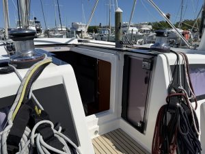 cockpit, Beneteau 48 Oceanis, sailboat for sale