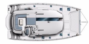 diagram, Leopard 50, catamaran for sale