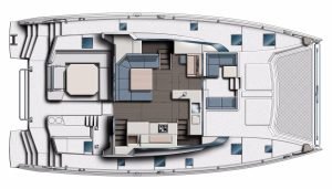 diagram, Leopard 50, catamaran for sale