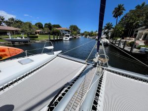 deck, Knysna 500, catamaran for sale