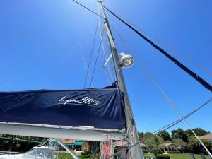 exterior, Knysna 500, catamaran for sale