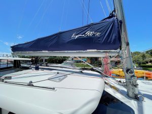 deck, Knysna 500, catamaran for sale