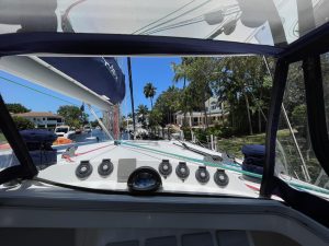 helm, Knysna 500, catamaran for sale