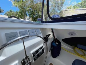 helm, Knysna 500, catamaran for sale