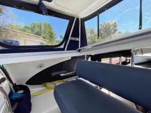 cockpit, Knysna 500, catamaran for sale
