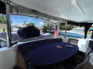 cockpit, Knysna 500, catamaran for sale