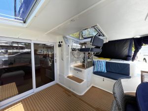 helm, Knysna 500, catamaran for sale