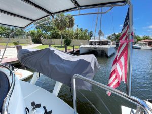 cockpit, Knysna 500, catamaran for sale