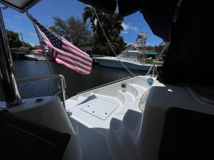 cockpit, Knysna 500, catamaran for sale