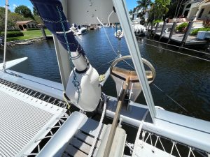 deck, Knysna 500, catamaran for sale