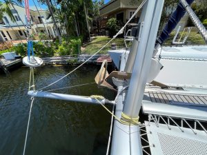 deck, Knysna 500, catamaran for sale