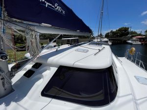 deck, Knysna 500, catamaran for sale