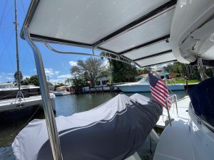 cockpit, Knysna 500, catamaran for sale
