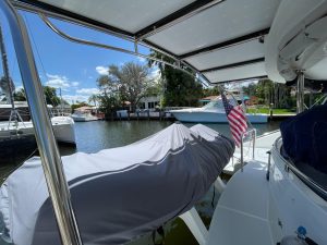 cockpit, Knysna 500, catamaran for sale