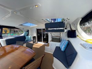 cockpit, Knysna 500, catamaran for sale