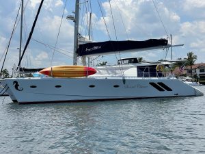 exterior, Knysna 500, catamaran for sale