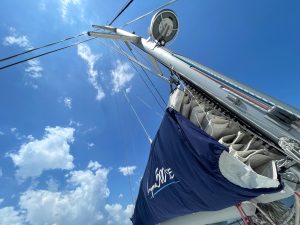 deck, Knysna 500, catamaran for sale