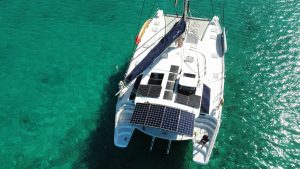 exterior, Knysna 500, catamaran for sale