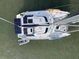 exterior, Knysna 500, catamaran for sale