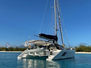 exterior, Knysna 500, catamaran for sale