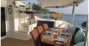 cockpit, Knysna 500, catamaran for sale