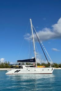exterior, Knysna 500, catamaran for sale