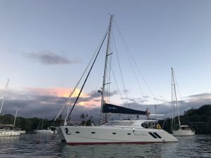 exterior, Knysna 500, catamaran for sale