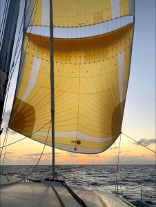 underway, FP 47 Saona, catamaran for sale