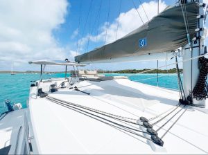 deck, FP 47 Saona, catamaran for sale