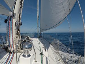 deck, Valiant 42, sailboat for sale