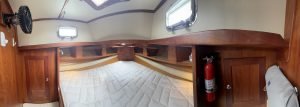 bed, Valiant 42, sailboat for sale