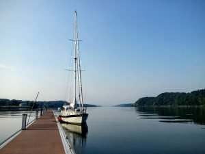 exterior, Valiant 42, sailboat for sale