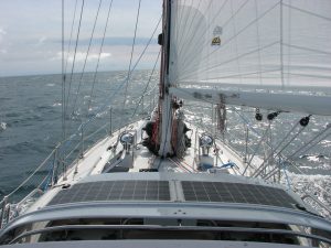deck, Valiant 42, sailboat for sale