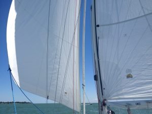deck, Valiant 42, sailboat for sale
