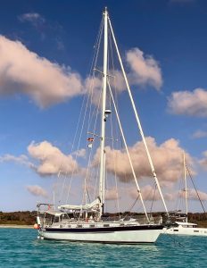 exterior, Valiant 42, sailboat for sale