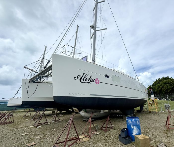 boatyard, Lagoon 450, catamaran for sale