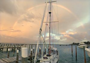 exterior, Valiant 42, sailboat for sale